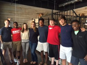 Myles Dawson, Micah Grey, Tanner Harwell, Campbell Holley, Grant Nardi, Adrienne Robinette, Callie Shields and Jalen Williams were in attendance, and are pictured. Not pictured includes Erie Jackson, Willam Kirk, Elizabeth Land, Mitchell McNees, Keegan Morrow, Tyler Tolbert and Caleb Woodard. (submitted photo)