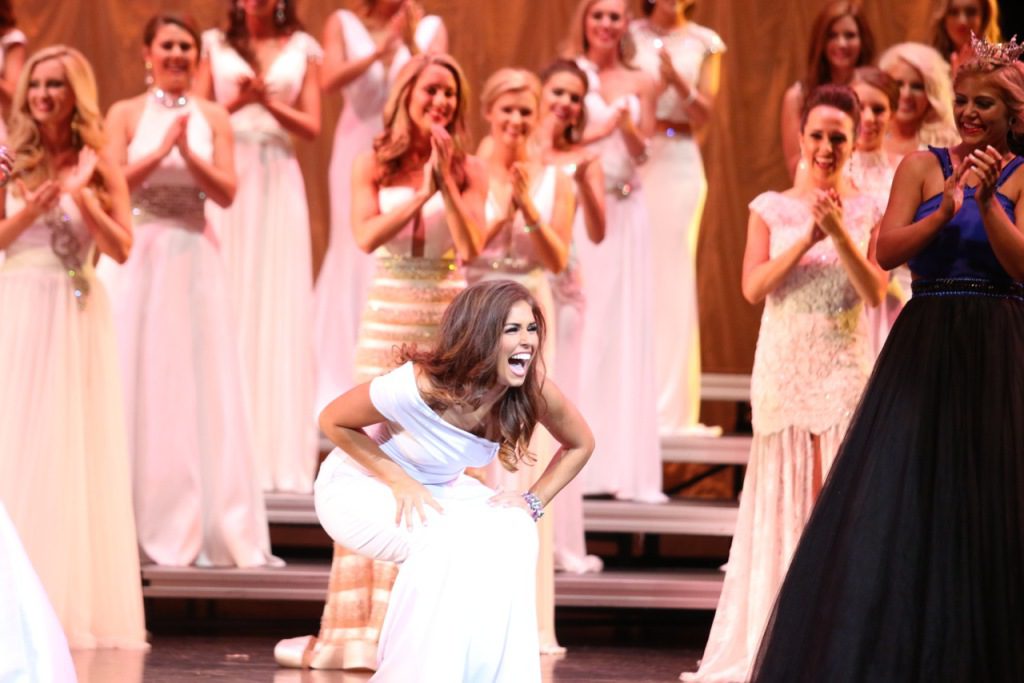 Miss Trussville, Cassidy Jacks takes first place in the Miss Alabama talent competition. Photo by Kerri Ledford