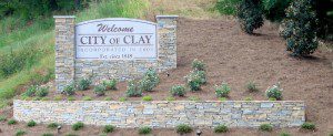 Photo from the City of Clay website