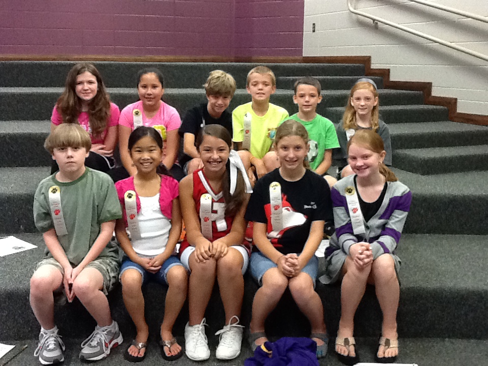 Paine Intermediate Students of the Month