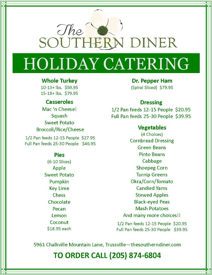 Want to win a Holiday Ham from Southern Diner?