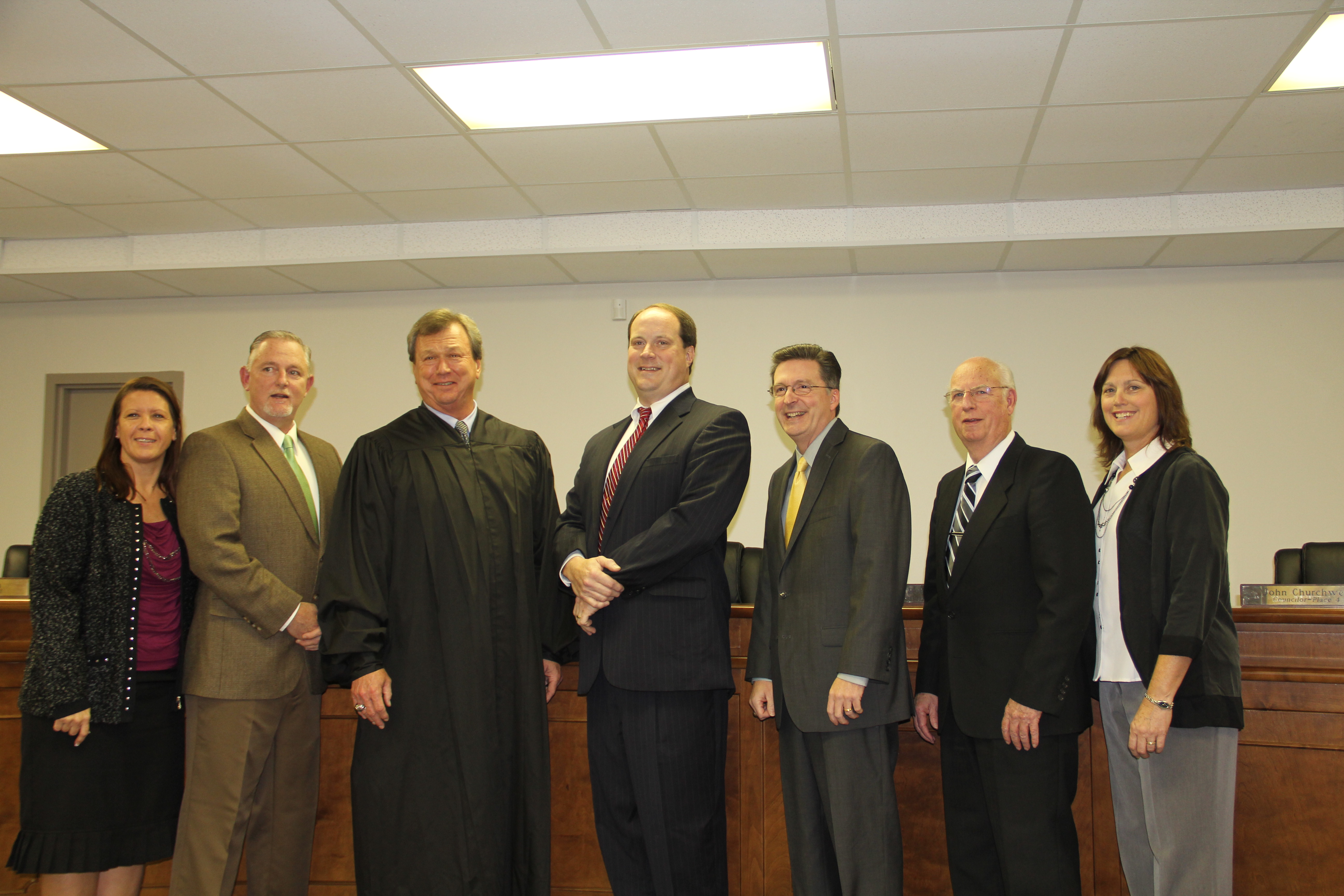 New Clay Council sworn into office
