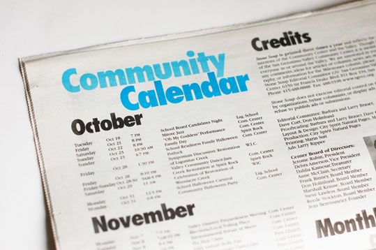 Community Calendar 