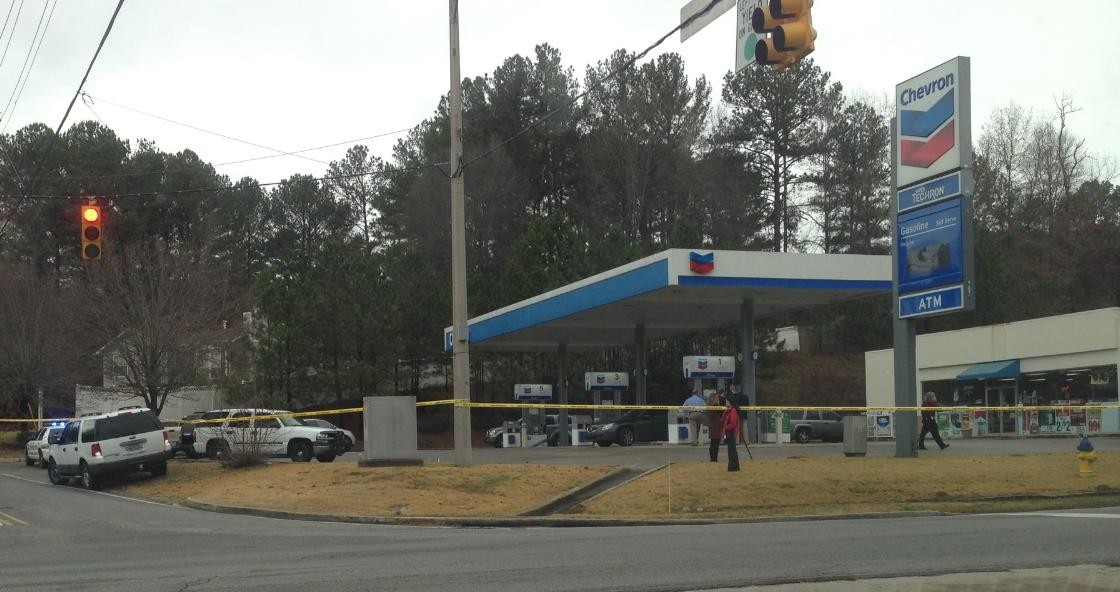 Drug bust at Chevron in Clay