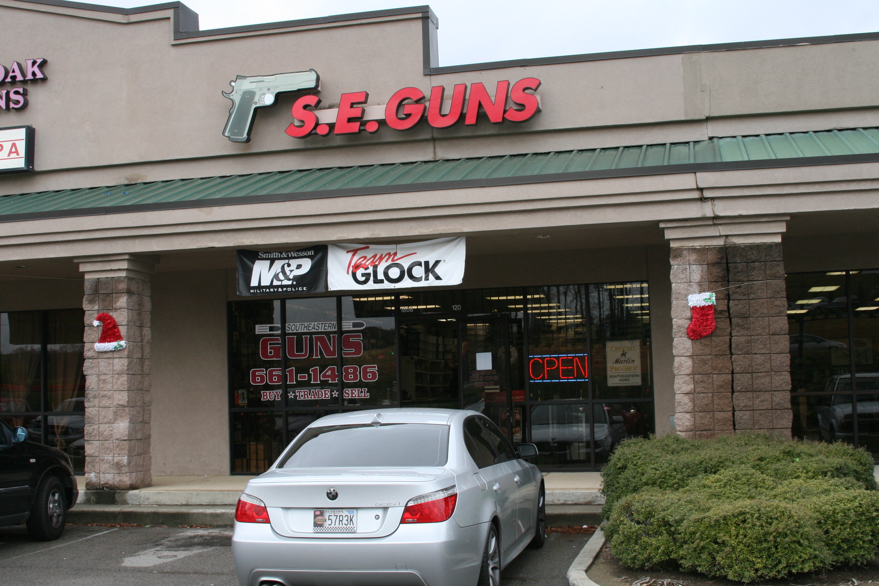 Trussville gun stores see busy Monday