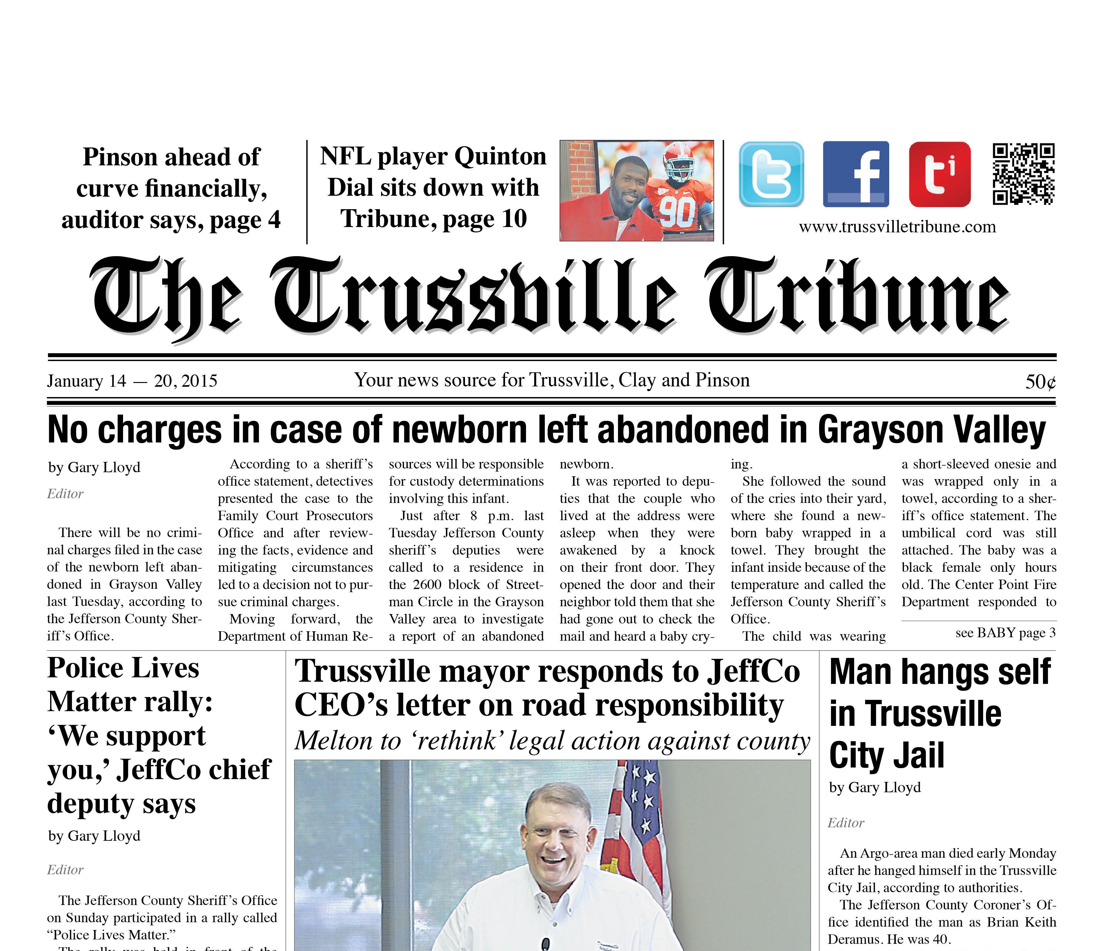 This week's Trussville Tribune on stands and online now