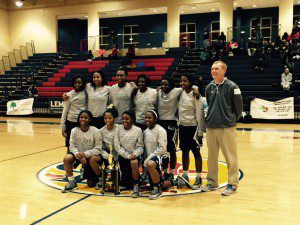 The Clay-Chalkville girls basketball team photo by Kyle Parmley