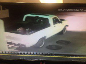 A look at the vehicle used in the alleged theft photo courtesy of Crime Stoppers of Metro Alabama