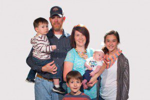 Darin Voudrie and family photo courtesy of www.gofundme.com
