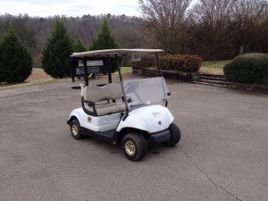 A look at a Trussville Country Club golf cart photo courtesy of Trussville Country Club