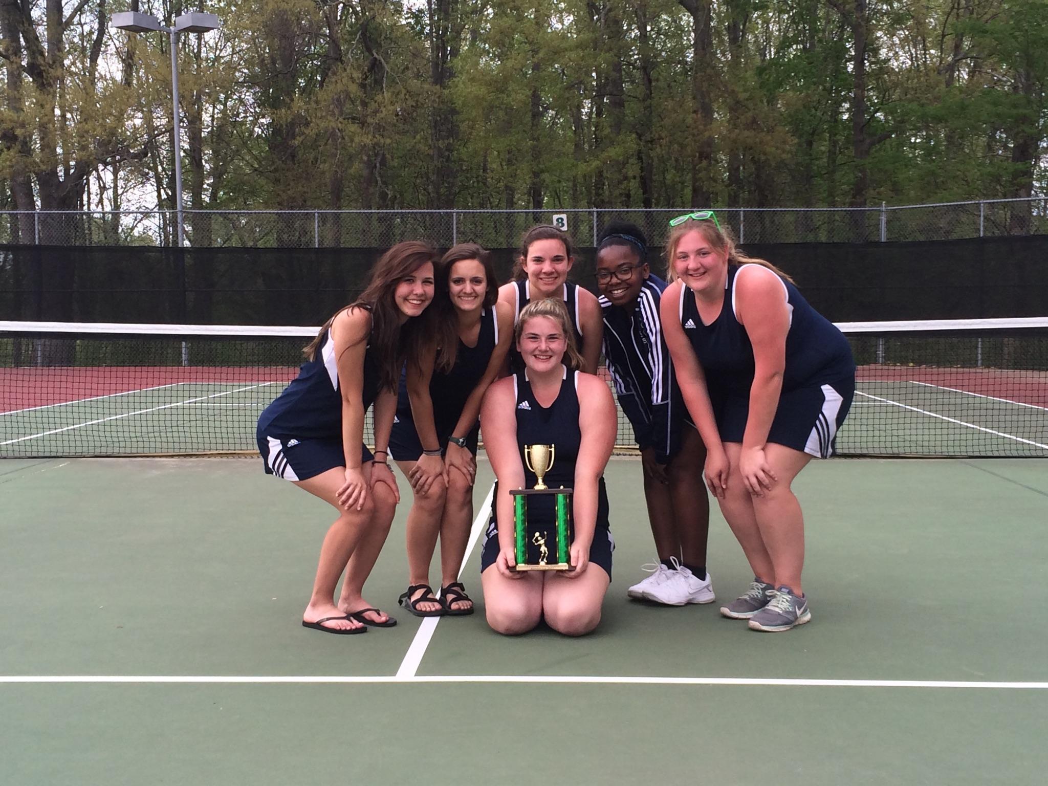 Clay-Chalkville tennis finishes second at county tournament