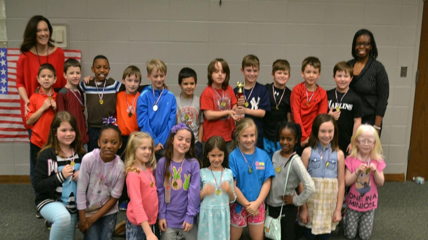 Paine Primary ‘March Math Madness’ winners named