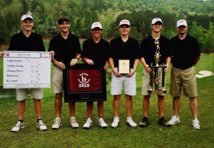 The Hewitt-Trussville varsity golf team submitted photo