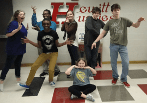 Hewitt-Trussville Middle School drama club. submitted photo 