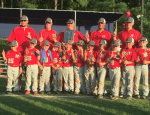 The Trussville 6U American League Metro Tournament champions. submitted photo