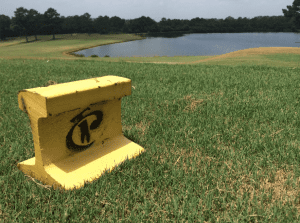 Cumberland Lake Golf Course’s first tee box. submitted photo