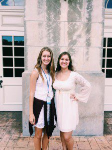 Hewitt-Trussville seniors Kylie Pursy (left) and Maggie McBride recently attended the 2015 Alabama Governor’s School at Samford University. submitted photo