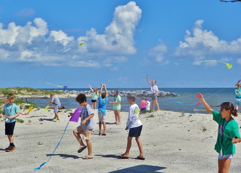 Hewitt Middle students explore the Gulf Coast