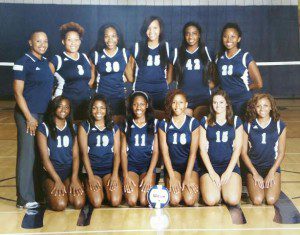 The Clay-Chalkville 2015 volleyball team. submitted photo
