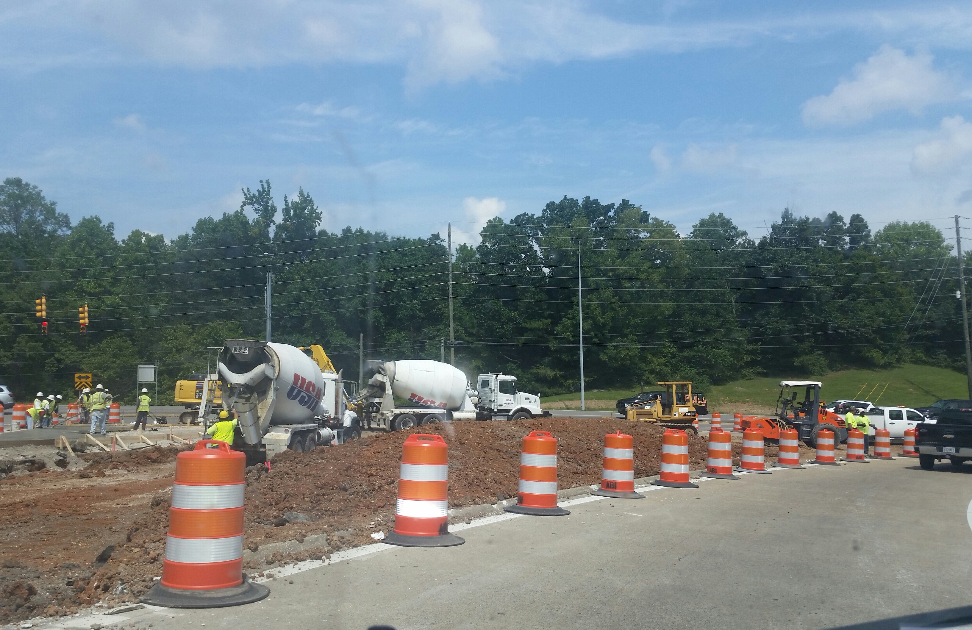 Planned lane closures on I-59 SB in Trussville