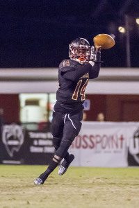 Pinson Valley sophomore quarterback Jackie Matthews hopes to get the offense back on track this week against Shades Valley. Photo by Ron Burkett 
