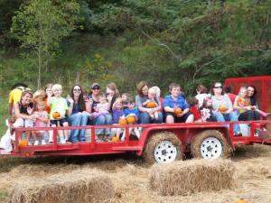Hayrides will be available for children. Photo courtesy Oktoberfest Trussville Facebook