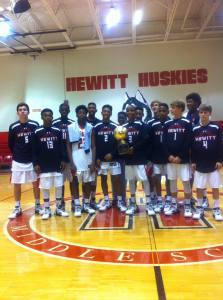 The Hewitt-Trussville Middle School 8th grade basketball team. submitted photo