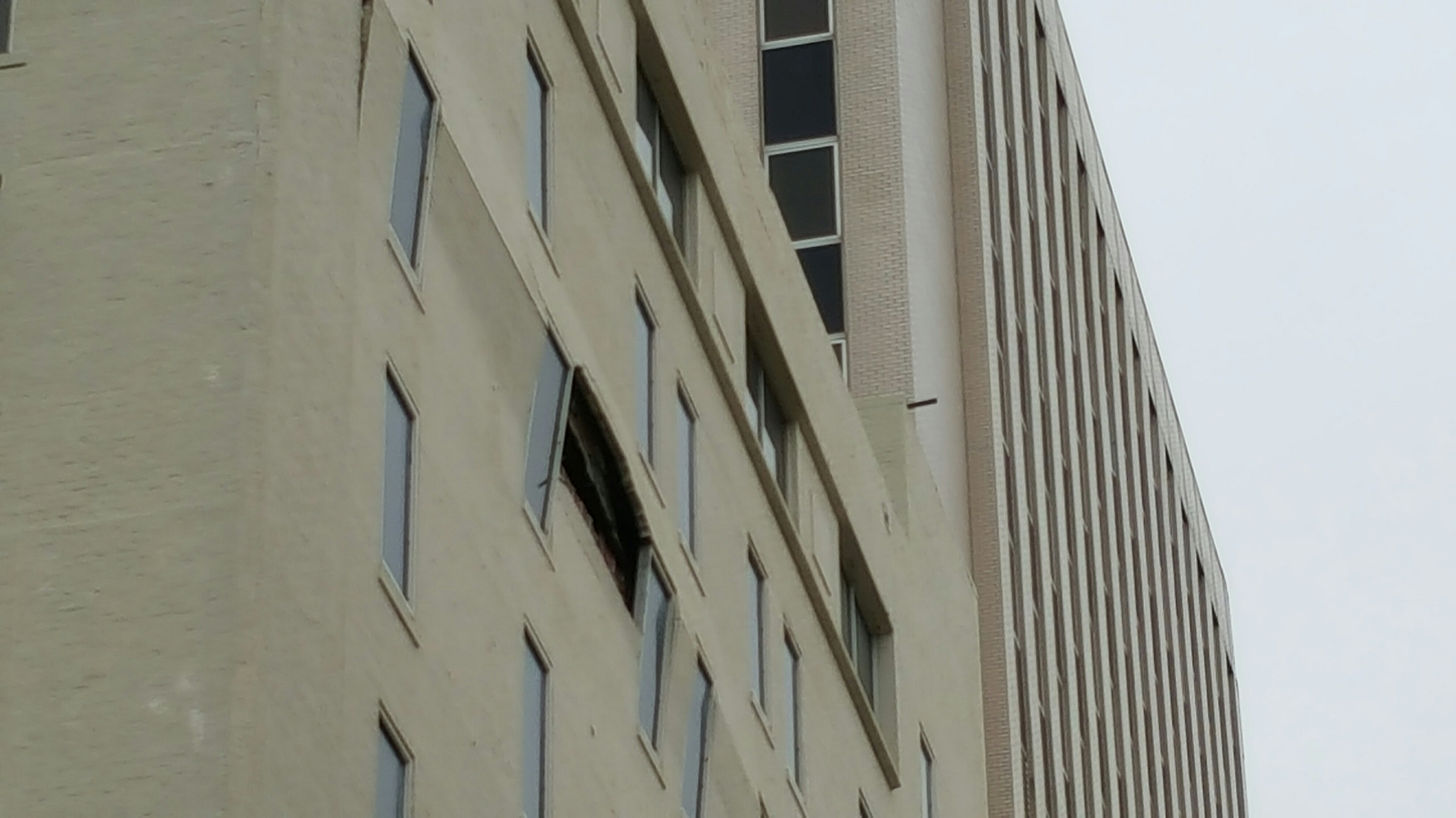 Larger section of wall collapses on downtown Birmingham building, bricks fall 9 stories
