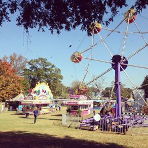 Magnolia Park will be transformed into a world of rides, activities and fun festival foods for all ages.   (-photo by Missy Wright)