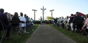 Easter Sunrise Services at Jefferson Memorial Gardens begins at 6:30 a.m. on Sunday. 