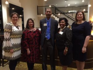 Nominations for Teacher of the Year include (from left) Stacy Curl, Chalkville Elementary; Kristy Lott, Clay Elementary; Chris Reeves Warrior Elementary; Renitta McKinstry, Center Point Elementary; and Shea Myrick, Oak Grove Elementary. (photo submitted by Nez Calhoun)
