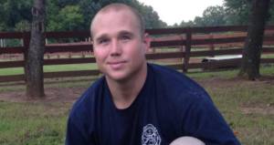 Trussville firefighter, Justin Grogan. Photo via Facebook