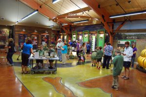 The Discovery Hall gives visitors all sorts of hands-on activities to learn about the diverse ecosystems in Alabama. (photo by David Rainer) 