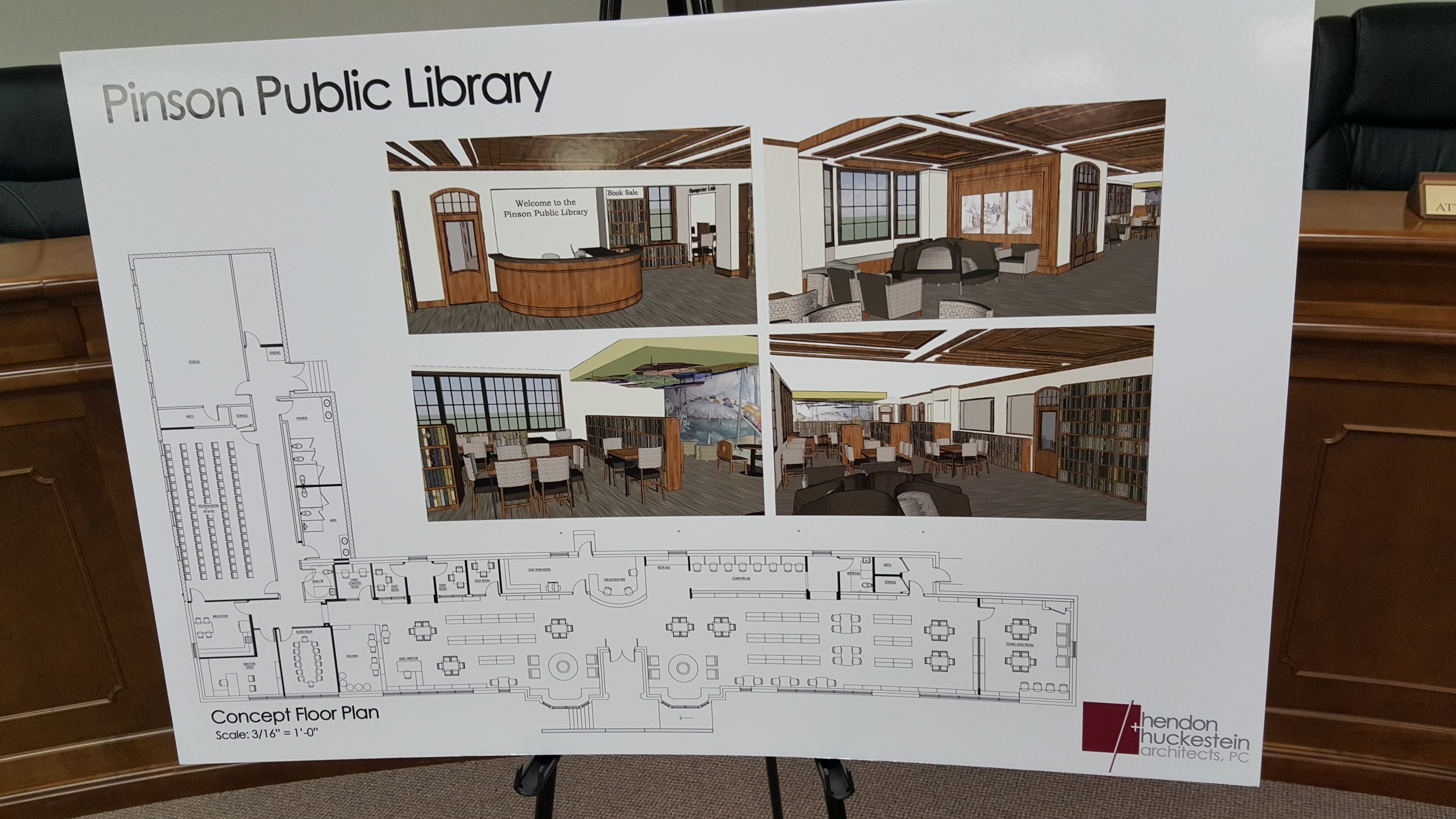 New plans unveiled for Pinson Public Library 