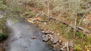 The rafters began their trip on the Cahaba River near Grants Mill Road in Irondale. Photo via city of Irondale website. 