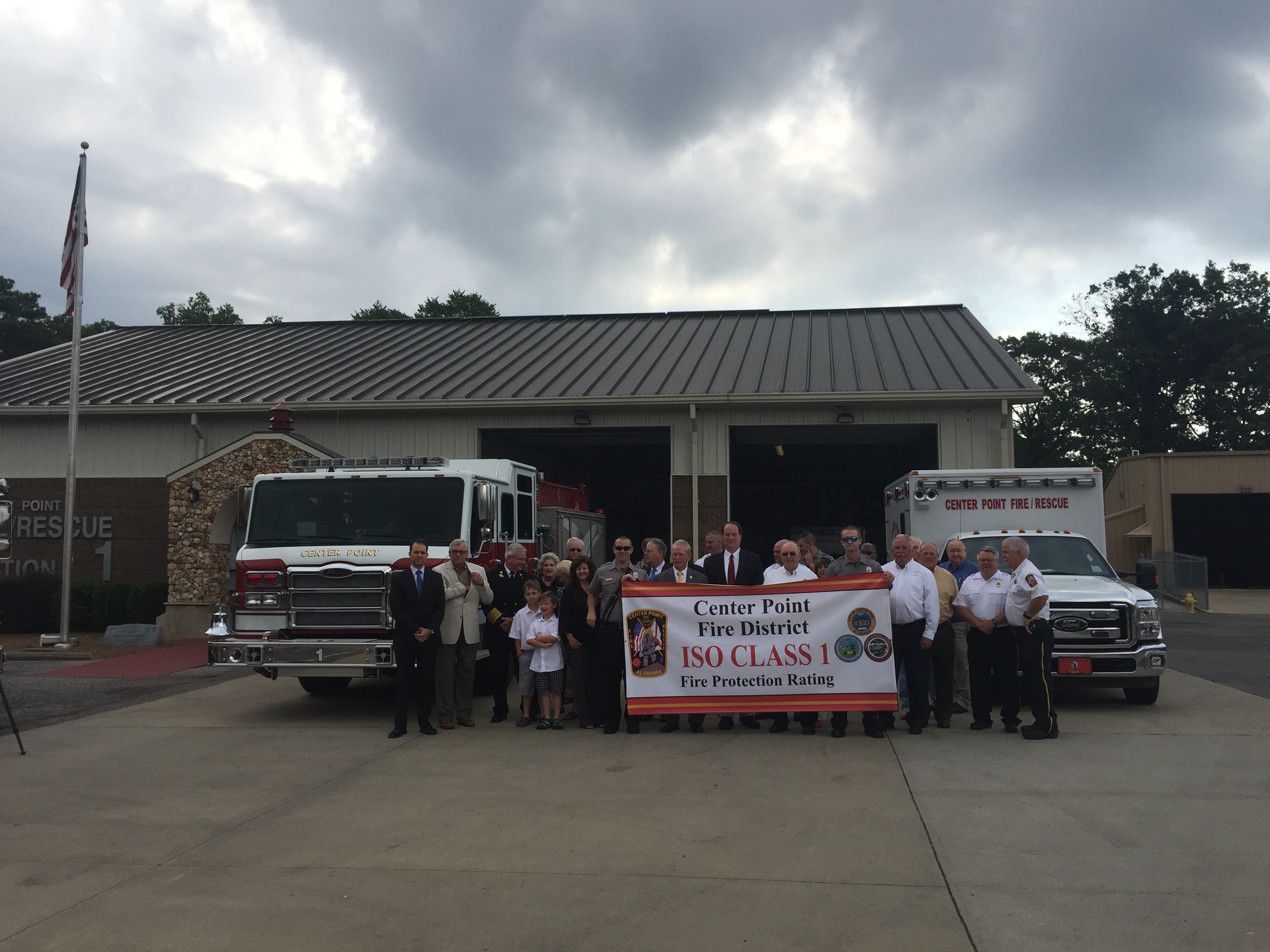 Center Point Fire announces ISO Community Fire Protection Classification 