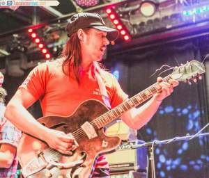 Ronnie Lee Gipson, 28, plays guitar, bass and drums and is a member of several bands that tour the Southeast, including Bad Cologne, The Golden Monica, Thee Crown Imps, Model Citizen, the Original Snake Charmers and Black Willis Band. Photo via The Tuscaloosa News