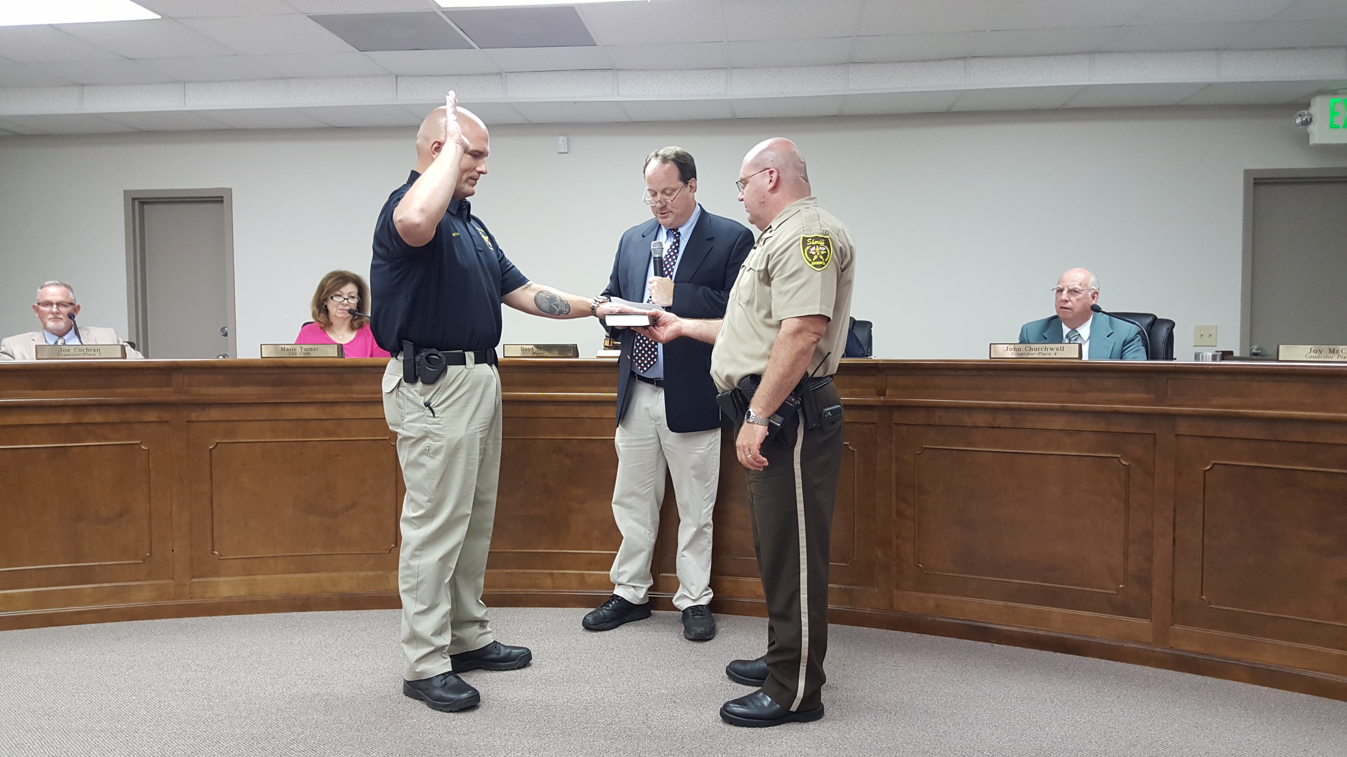 Pinson contract officers move into SRO positions, new business announced 