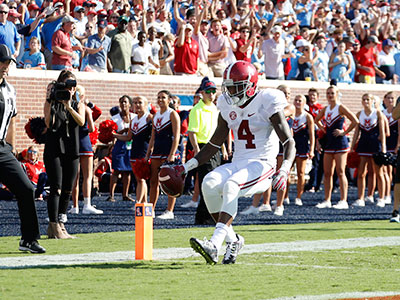 No. 1 Alabama goes on the road to beat No. 19 Ole Miss, 48-43