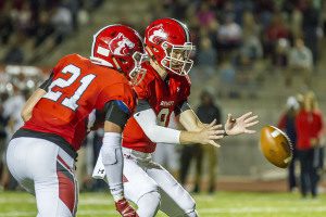 Connor Adair (8) and Elliott McElwain had a big offensive night for the Huskies, Photo by Ron Burkett/The Trussville Tribune