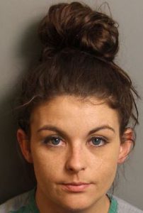 Trussville woman sought on felony charges. Photo via Crime Stopper
