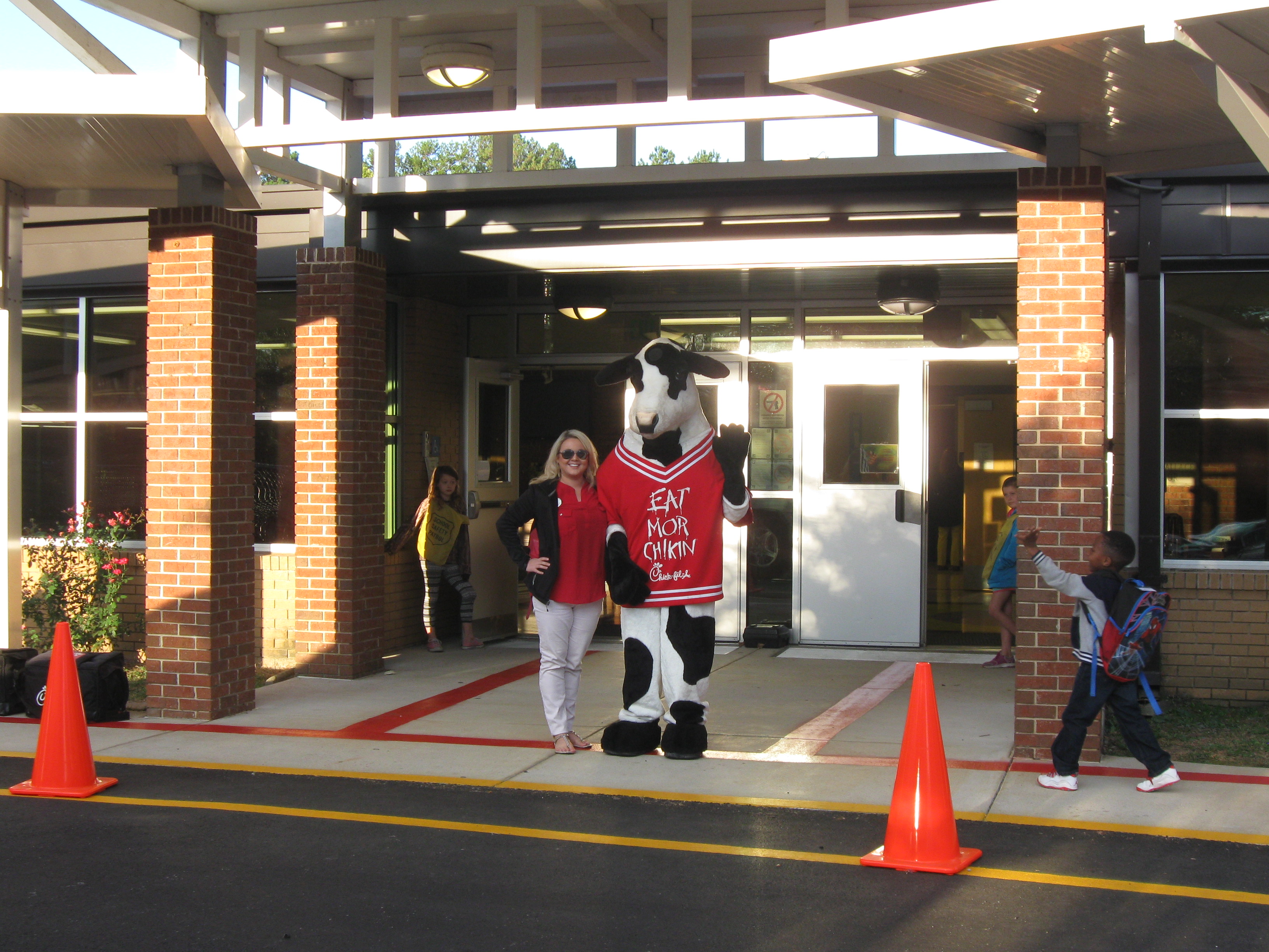 Chick fil A brings random act of kindness to Pinson Elementary 