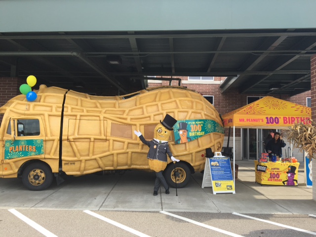 Planters Nutmobile to stop in Trussville Sunday