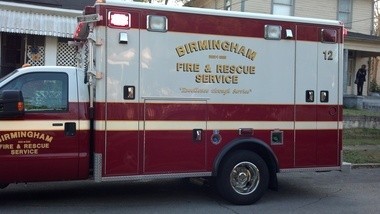 Birmingham firefighter sent to hospital after morning fire