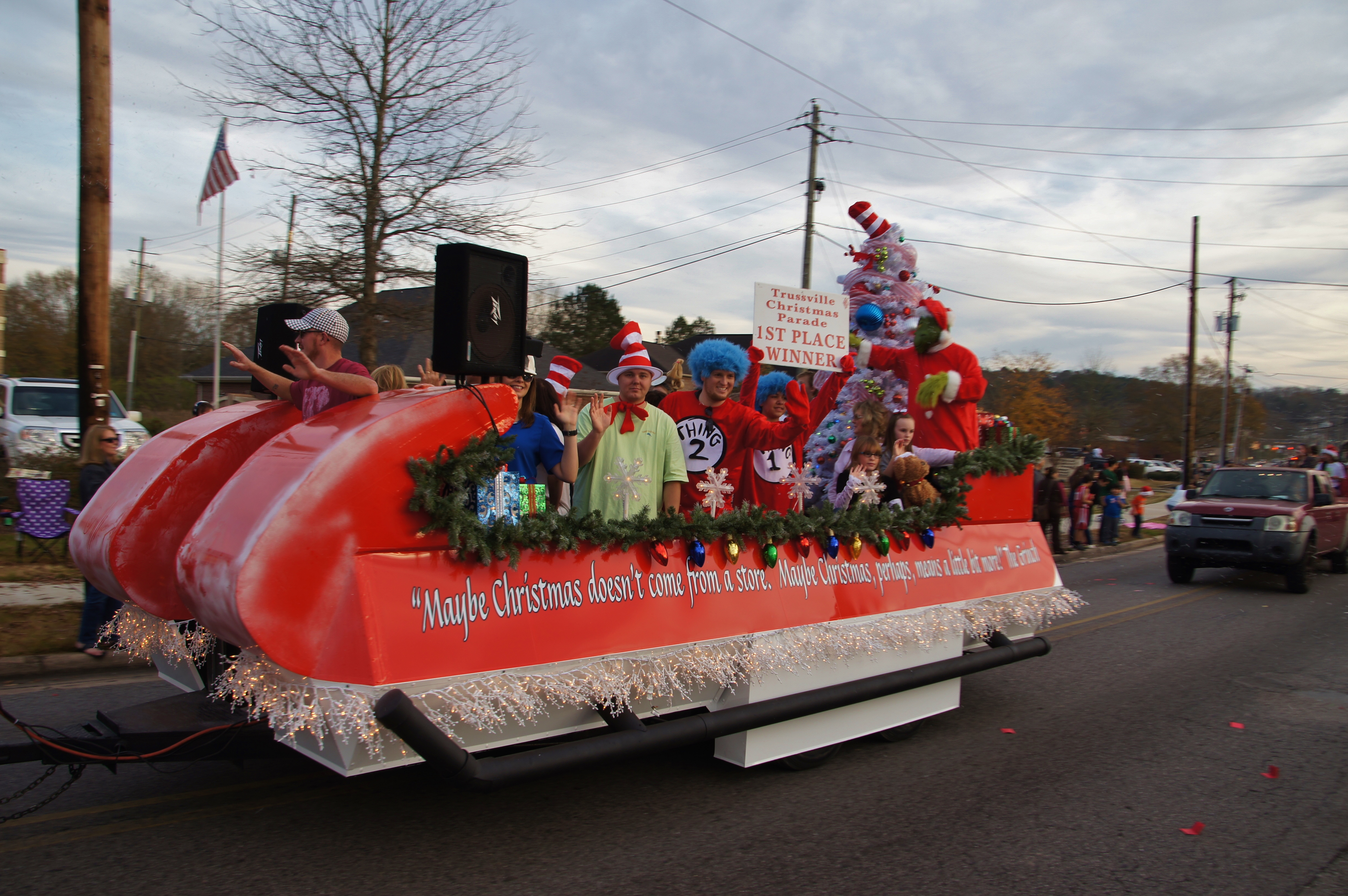 Trussville’s annual Christmas parade Dec. 10