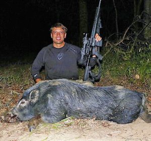 Hunting and shooting hogs at night with a permit provided a great outdoors opportunity for William Malone of Camden and his son, Andrew, but those control methods have not been able to thwart the hog expansion.