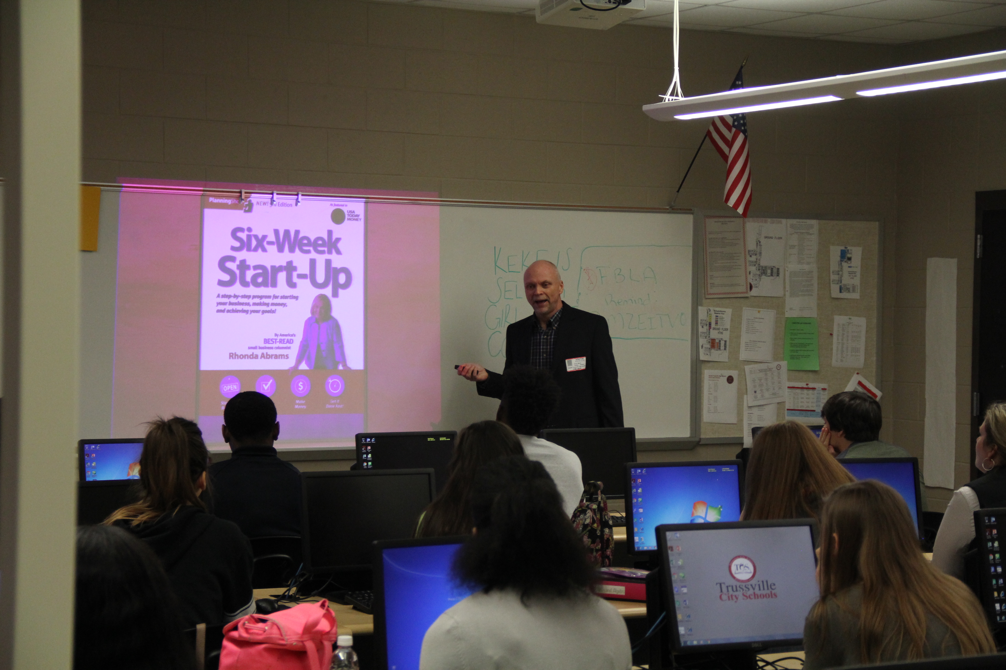 Hewitt-Trussville students learning real-world skills in entrepreneur class taught by Amerex COO