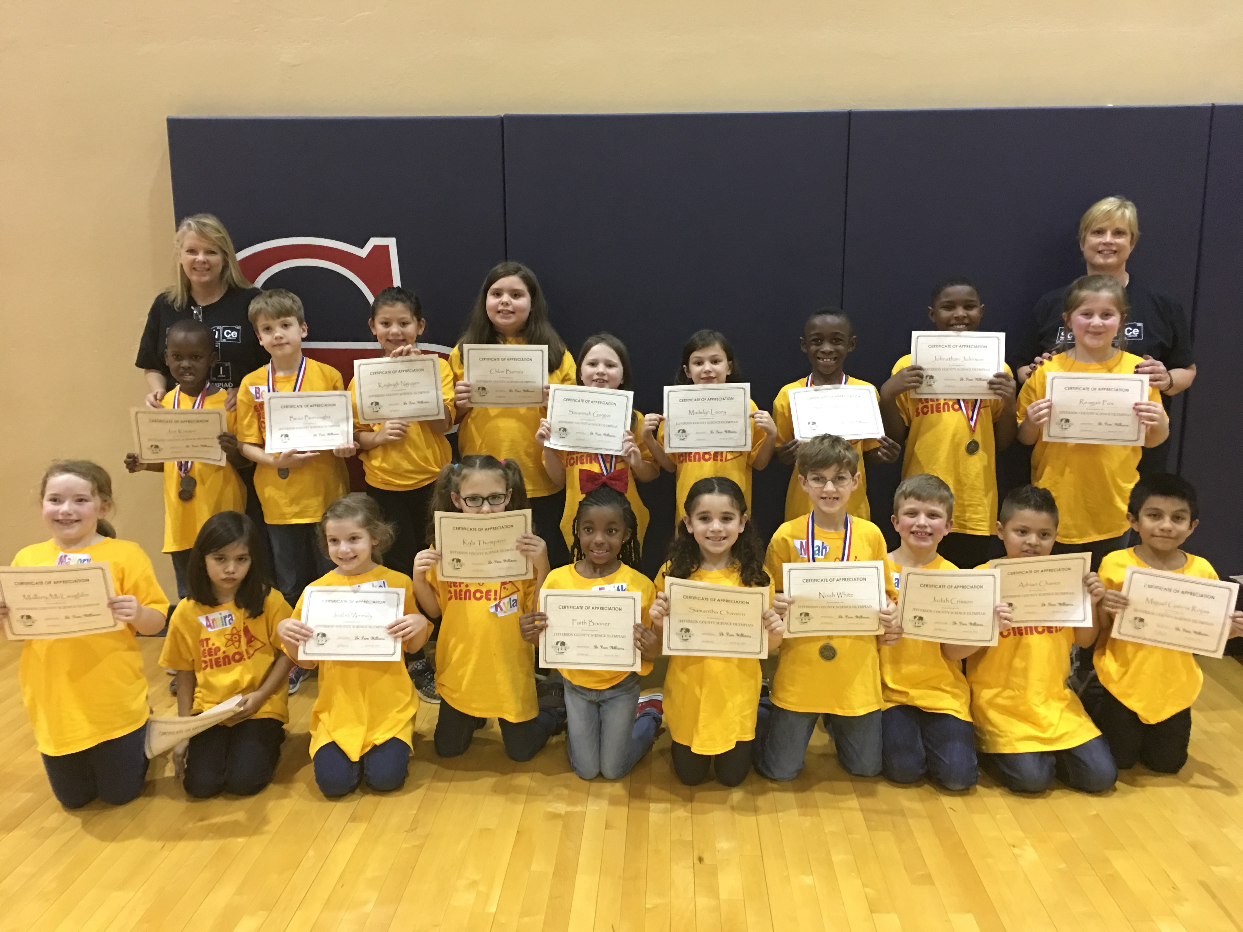 Pinson Elementary students take home big prizes at science olympiad