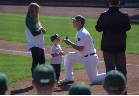 Clay-Chalkville grad proposes to girlfriend before UAB baseball sweeps Creighton
