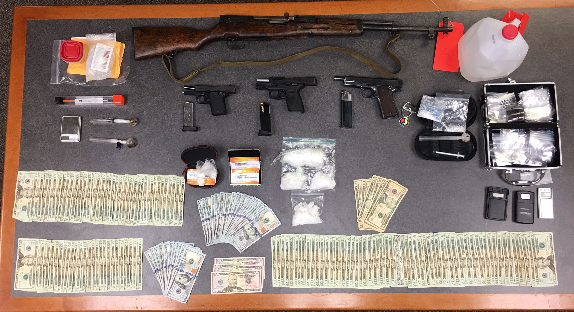 Two men arrested when guns, meth and heroin recovered by JeffCo sheriffs